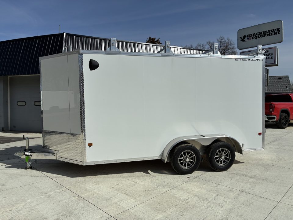 New 2026 Stealth 7x14 Ultimate Contractor Package All-Aluminum Cargo / Enclosed Trailer