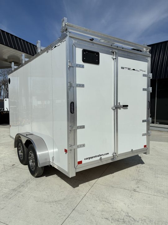New 2026 Stealth 7x14 Ultimate Contractor Package All-Aluminum Cargo / Enclosed Trailer