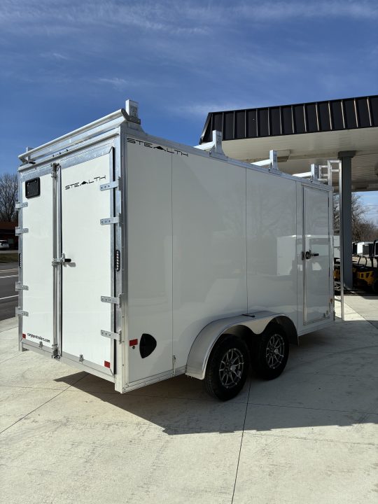 New 2026 Stealth 7x14 Ultimate Contractor Package All-Aluminum Cargo / Enclosed Trailer