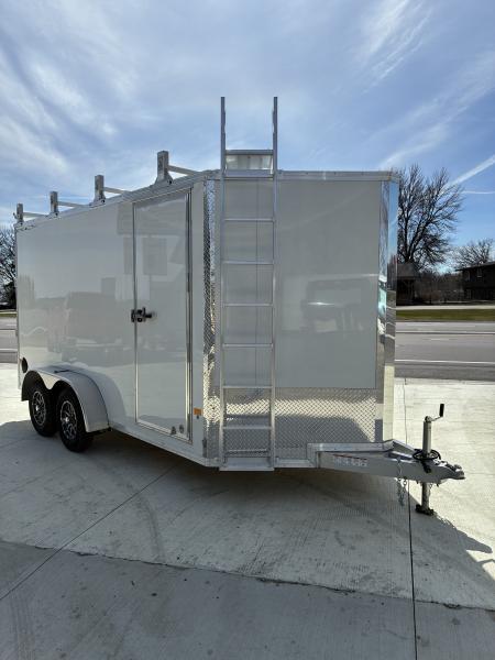 New 2026 Stealth 7x14 Ultimate Contractor Package All-Aluminum Cargo / Enclosed Trailer