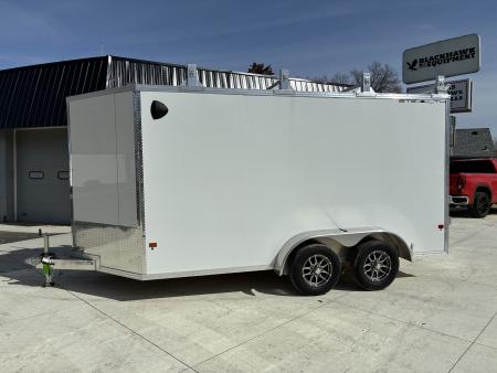 New 2026 Stealth 7x14 Ultimate Contractor Package All-Aluminum Cargo / Enclosed Trailer