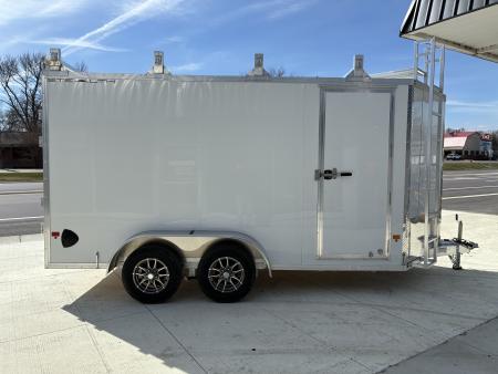 New 2026 Stealth 7x14 Ultimate Contractor Package All-Aluminum Cargo / Enclosed Trailer