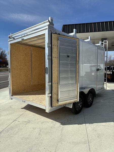 New 2026 Stealth 7x14 Ultimate Contractor Package All-Aluminum Cargo / Enclosed Trailer