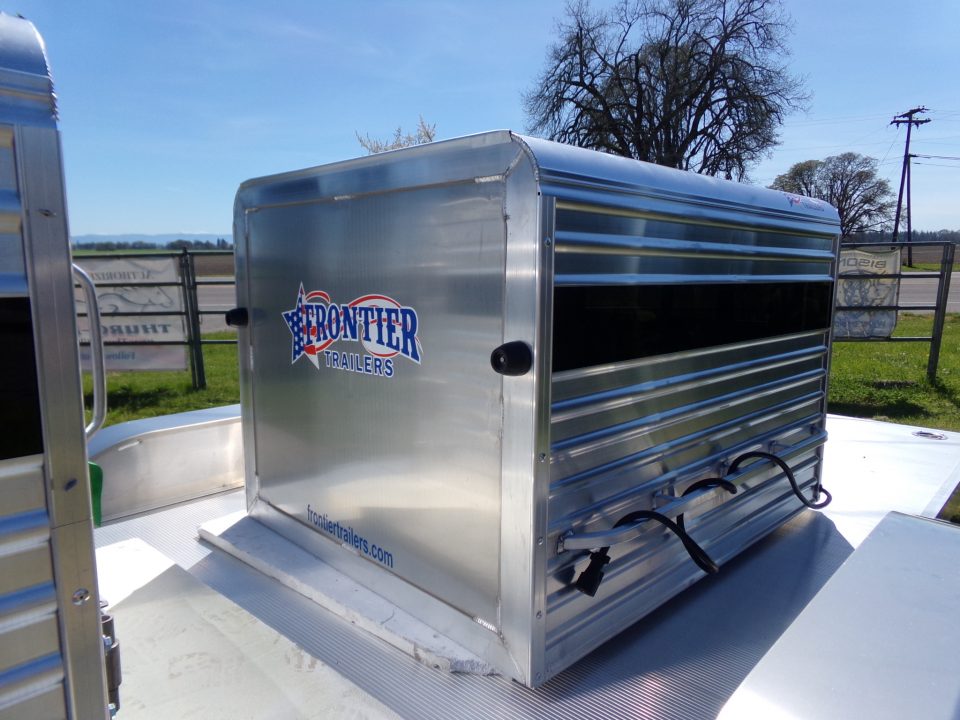 New 2026 Frontier Trailers Livestock Truck Topper 5' x 4' Truck Boxes (Livestock and Dog)