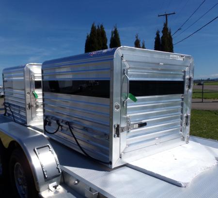 New 2026 Frontier Trailers Livestock Truck Topper 5' x 4' Truck Boxes (Livestock and Dog)