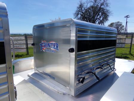 New 2026 Frontier Trailers Livestock Truck Topper 5' x 4' Truck Boxes (Livestock and Dog)