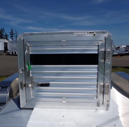 New 2026 Frontier Trailers 5' x 4' Livestock Truck Topper Truck Boxes (Livestock and Dog)