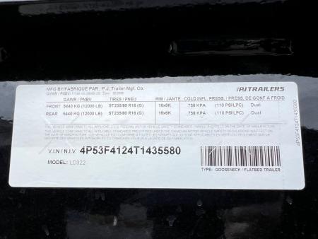 New 2026 PJ Trailers 32 Low Profile LD Tandem Dual Gooseneck Trailer