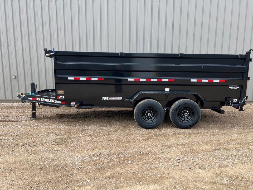 New 2026 PJ Trailers 16' DM High Side Dump Trailer