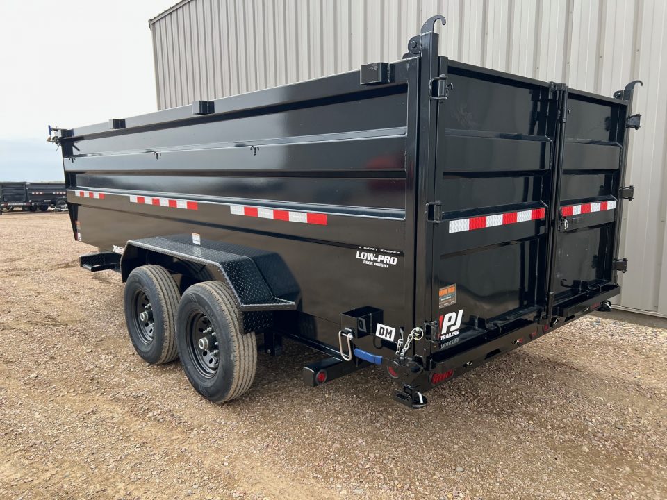 New 2026 PJ Trailers 16' DM High Side Dump Trailer