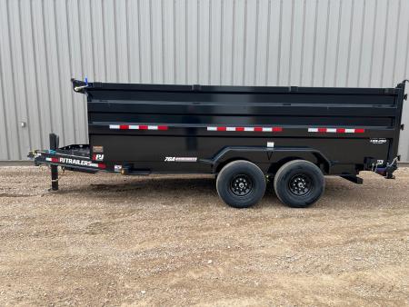 New 2026 PJ Trailers 16' DM High Side Dump Trailer