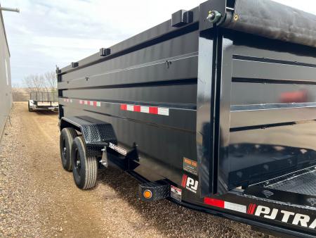 New 2026 PJ Trailers 16' DM High Side Dump Trailer