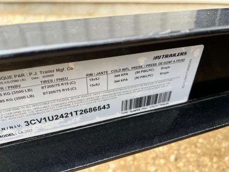 New 2026 PJ Trailers 20' Utility UL Utility Trailer