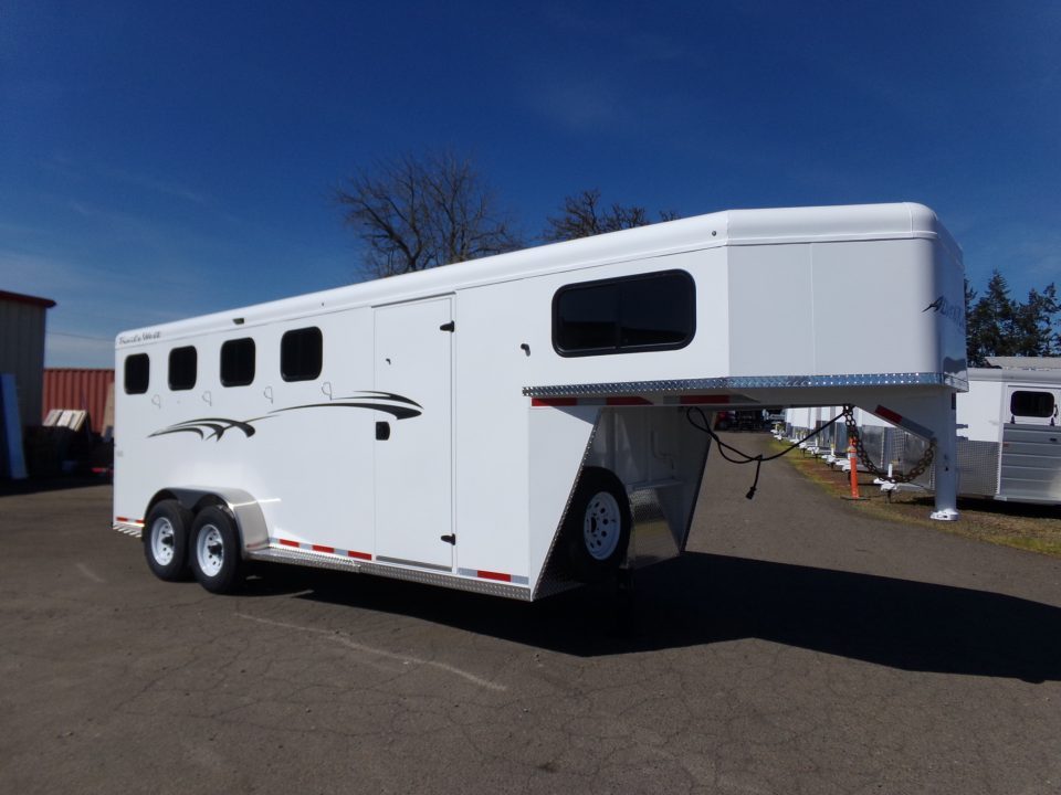 New 2027 Trails West Adventure MX 4 Horse Gooseneck Horse Trailer