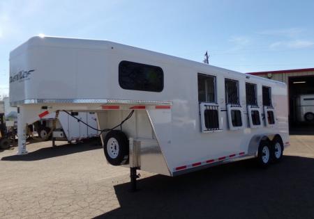 New 2027 Trails West Adventure MX 4 Horse Gooseneck Horse Trailer