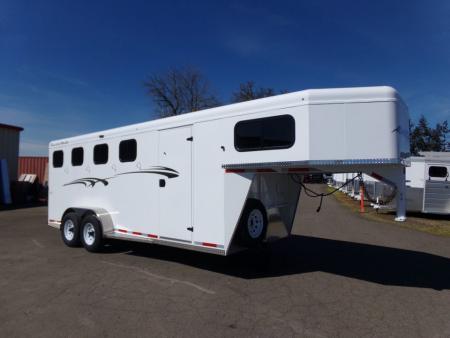 New 2027 Trails West Adventure MX 4 Horse Gooseneck Horse Trailer