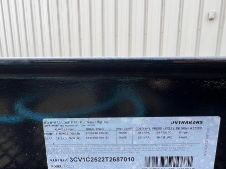 New 2026 PJ Trailers 20' CC Equipment Trailer