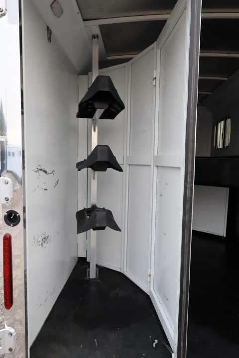 Used 2021 Bison Trailers 3 Horse LQ Trailer