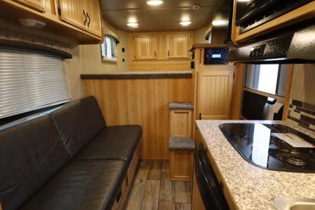 Used 2021 Bison Trailers 3 Horse LQ Trailer