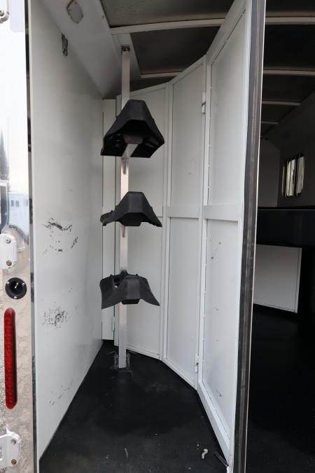 Used 2021 Bison Trailers 3 Horse LQ Trailer
