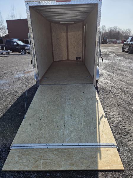 New 2026 ML Trailers 6'X12' TA-3500 Galvanized Cargo Trailer