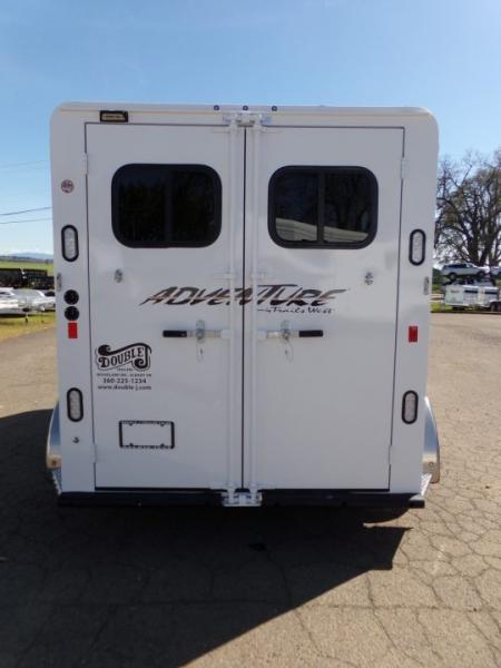 New 2027 Trails West Adventure MX II 2 Horse Bumper Trailer