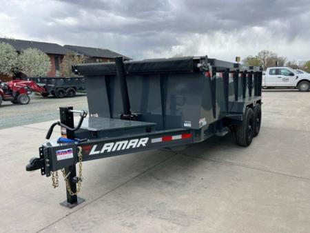 New 2026 Lamar Trailers 83"x14" Dump Dump Trailer