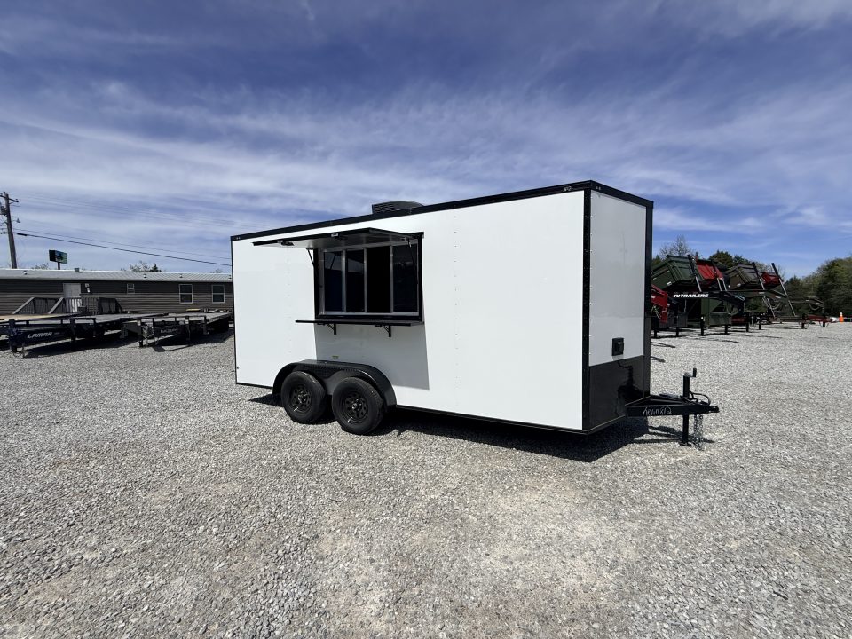 New 2026 Coast 2 Coast 7X16 TA CONCESSION TRAILER Concession