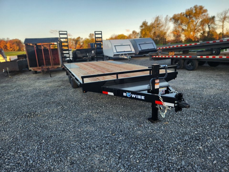 New 2026 BWISE EHD14 102x20 14K Deckover Equipment Trailer