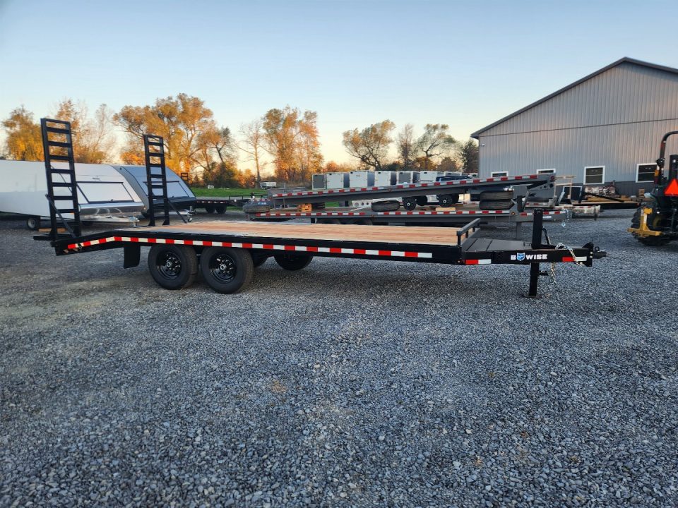 New 2026 BWISE EHD14 102x20 14K Deckover Equipment Trailer