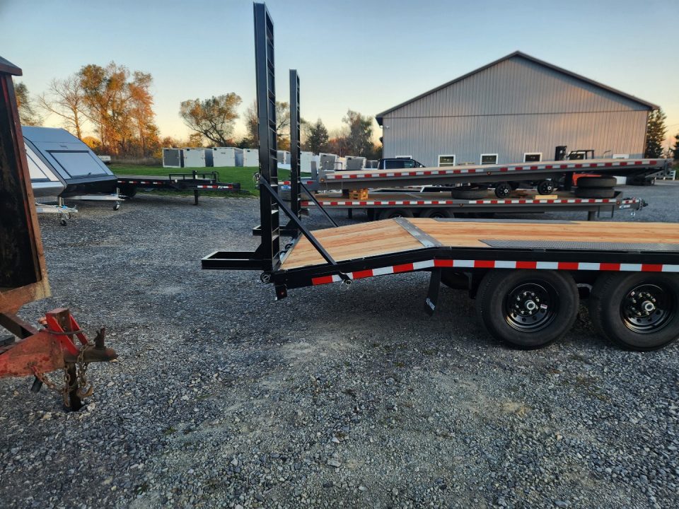 New 2026 BWISE EHD14 102x20 14K Deckover Equipment Trailer