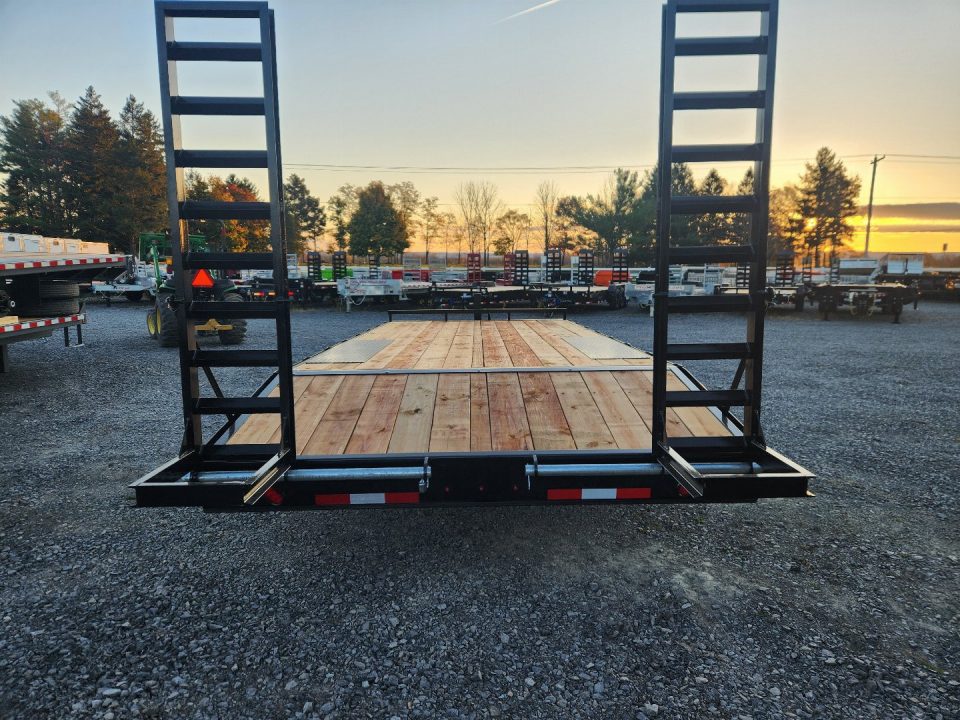 New 2026 BWISE EHD14 102x20 14K Deckover Equipment Trailer