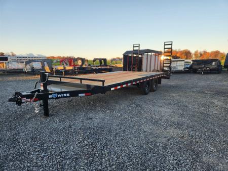 New 2026 BWISE EHD14 102x20 14K Deckover Equipment Trailer