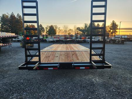 New 2026 BWISE EHD14 102x20 14K Deckover Equipment Trailer
