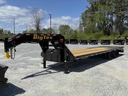 New 2026 Big Tex Trailers 25GN-30D5A-MRBK Flatbed Trailer