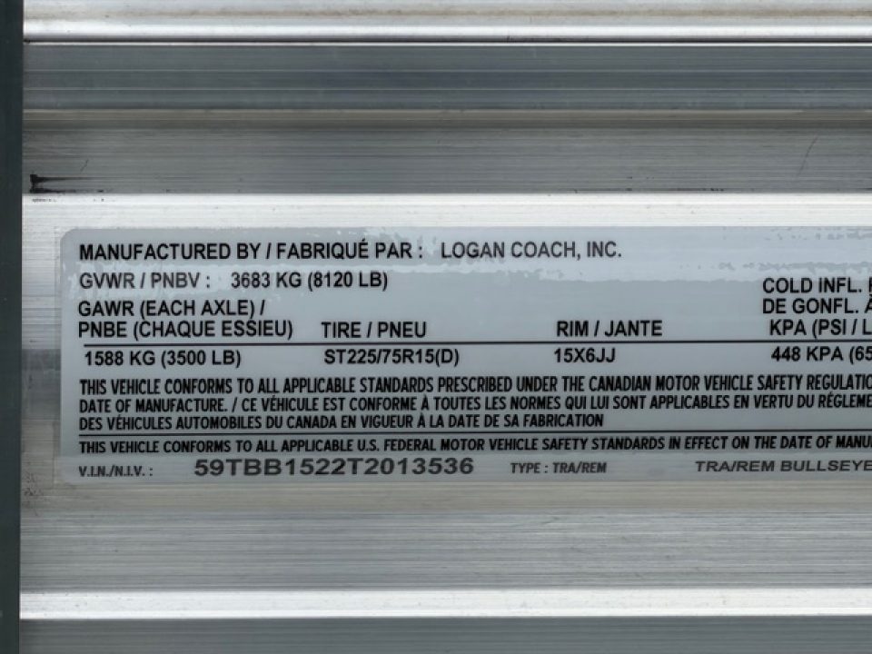 New 2026 Logan Coach BULLSEYE2BP BULLSEYE 2H BP Horse Trailer