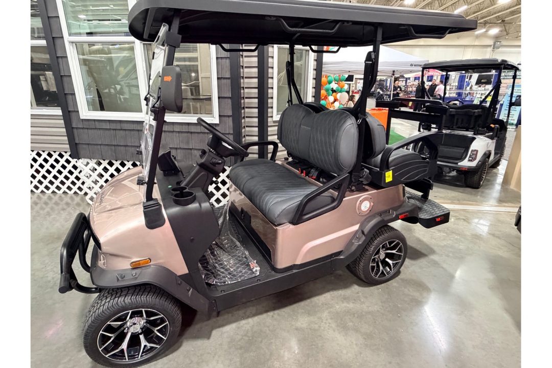 New 2026 Denago EV Nomad -CHAMPAGNE Golf Cart - 4-Person