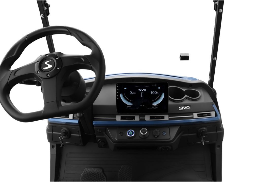 New 2026 SIVO Edge 4f Lifted - WHITE LSV Golf Cart