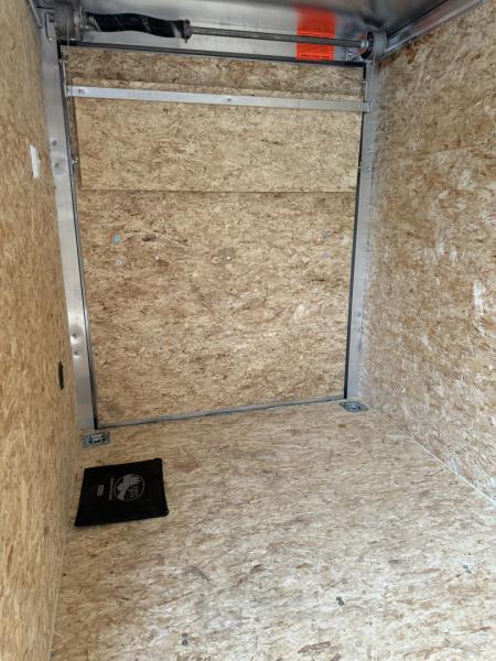 New 2026 Lightning Trailers 6X10 W/RAMP DOOR ALL ALUMINUM Cargo / Enclosed Trailer