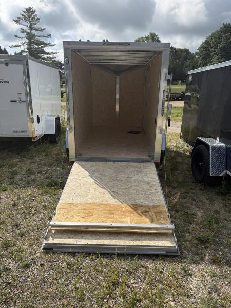 New 2026 Lightning Trailers 6X10 W/RAMP DOOR ALL ALUMINUM Cargo / Enclosed Trailer