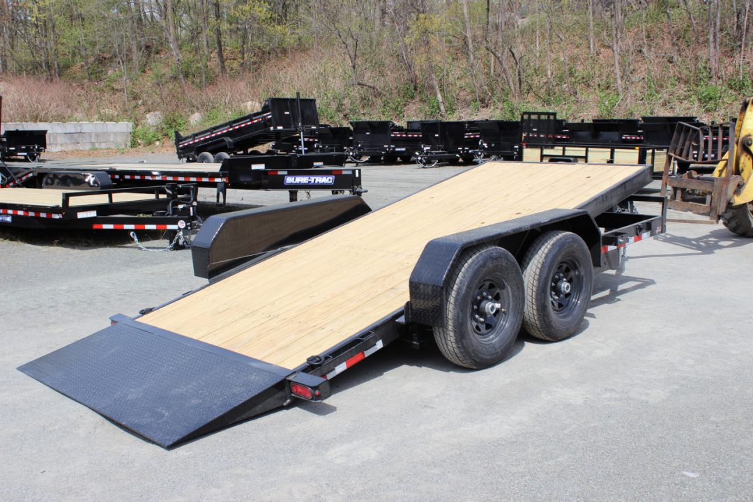 New 2026 7x16 14K Tilt Bed Equipment Trailer - Sure-Trac