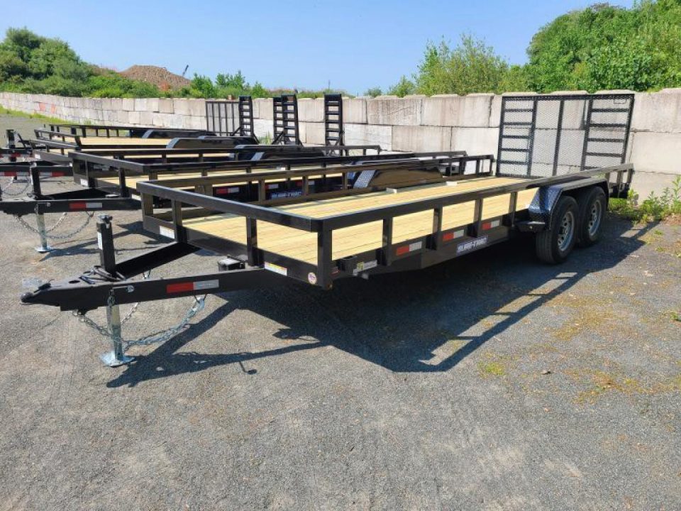 New 2026 Sure-Trac 7x20 10K Tube Top Utility Trailer
