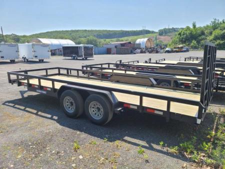 New 2026 Sure-Trac 7x20 10K Tube Top Utility Trailer