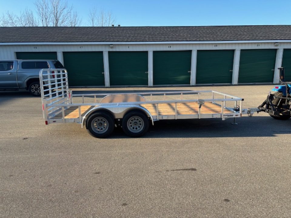 New 2026 Legend 7x16 Open Deluxe Utility Trailer