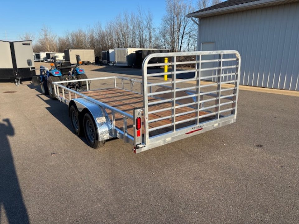 New 2026 Legend 7x16 Open Deluxe Utility Trailer