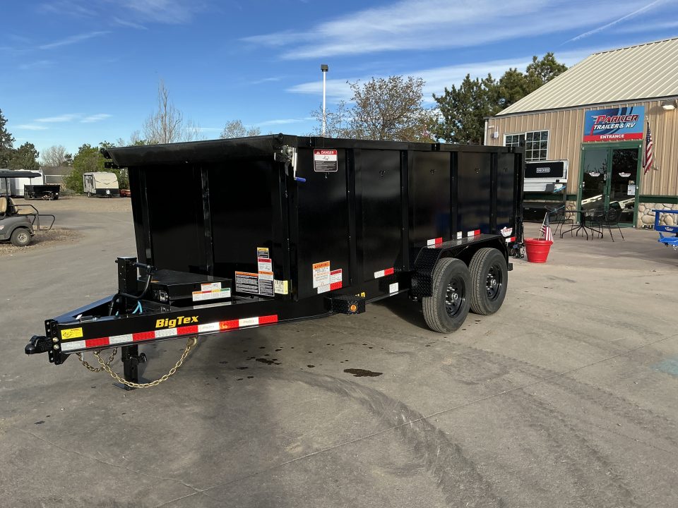 New Best Selling High-Side Dump 2026 Big Tex 7X14 Trailer 14LP