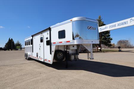 Used 2017 Exiss Trailers 4 Horse LQ Trailer