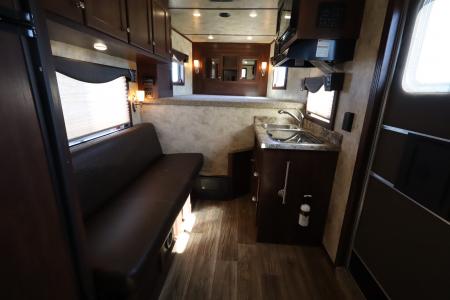 Used 2017 Exiss Trailers 4 Horse LQ Trailer