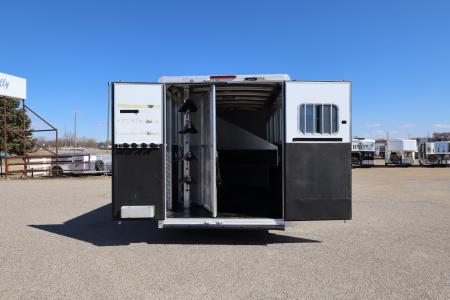Used 2017 Exiss Trailers 4 Horse LQ Trailer