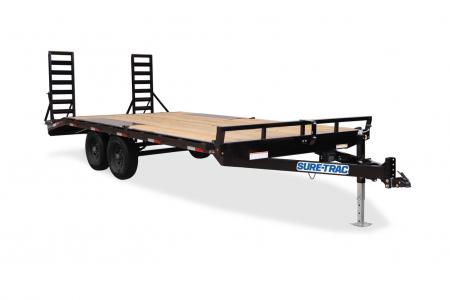 New 2026 Sure-Trac 8.5x20 (17+3) Deckover Trailer
